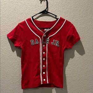 Chase Authentics Red Button Down Kids Shirt